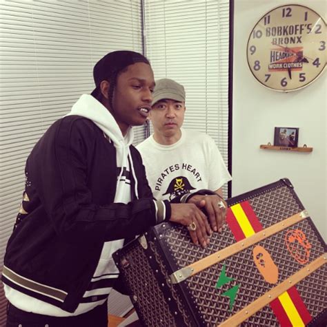 goyard nigo|Nigo Gave A$AP Rocky a Custom Goyard Trunk for His Birthday.